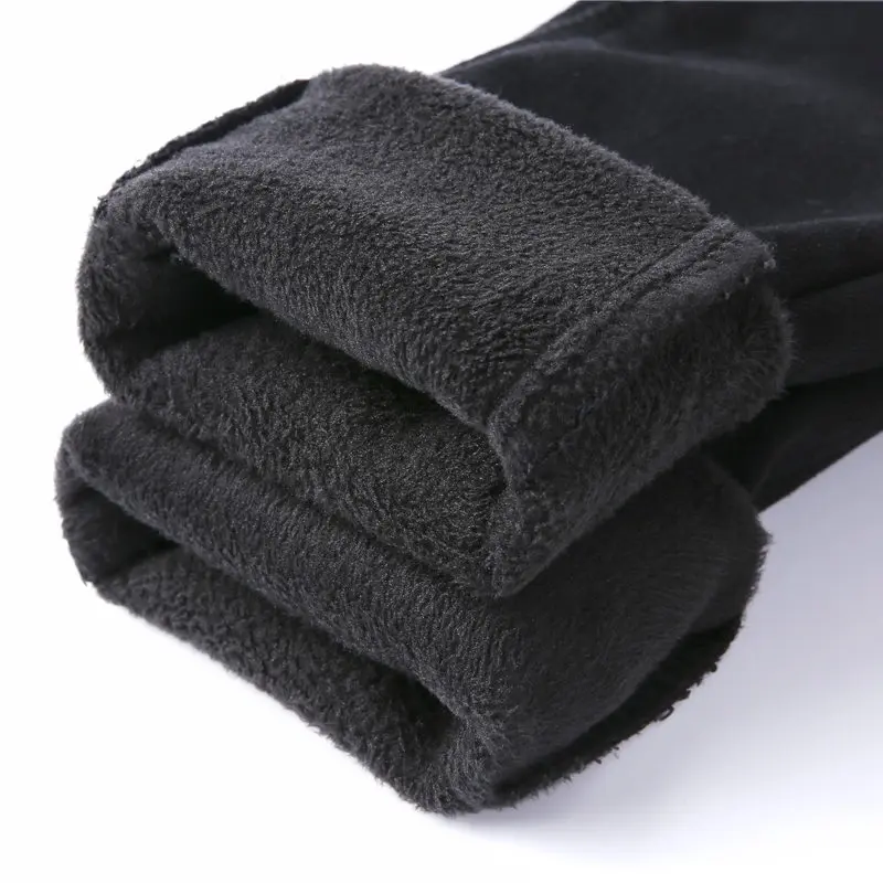 Осень зима плюс бархат утолщаются женские джинсы длинные узкие брюки теплые с