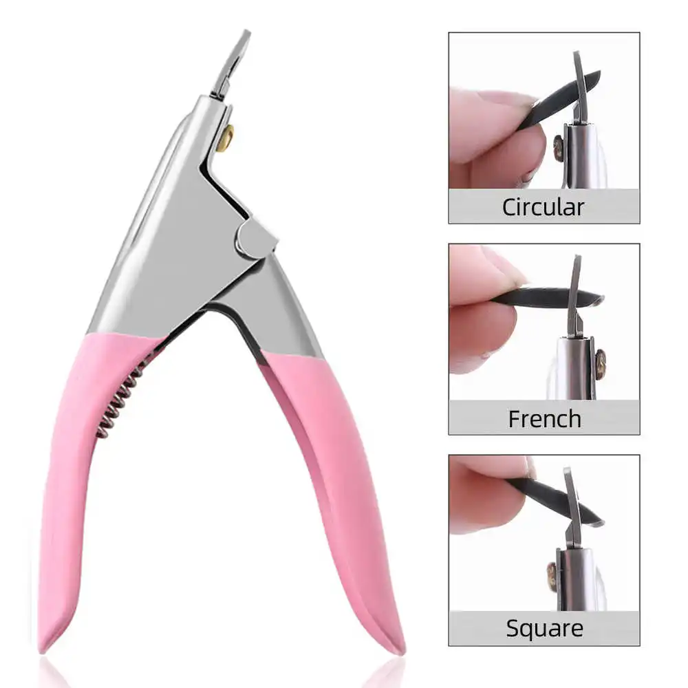 

Инструменты для ногтей, ножницы поперечного типа, U-образные ножницы, кусачки для искусственных ногтей, «сделай сам», ножницы для французско...