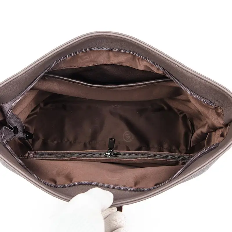 

Trendy Tassel Decoration Women's Soft PU Leather Shoulder Bag Large Capacity Tote Handbags Ladies Retro Casual Messenger Bag Sac