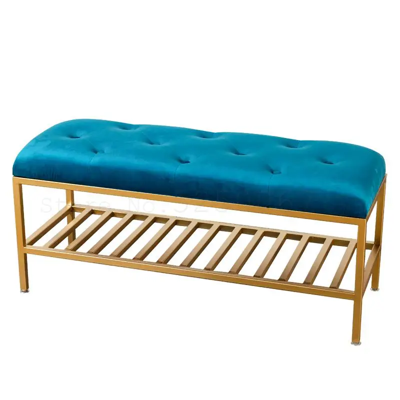 Скамейка для обуви в скандинавском стиле скамейка стойка магазина одежды