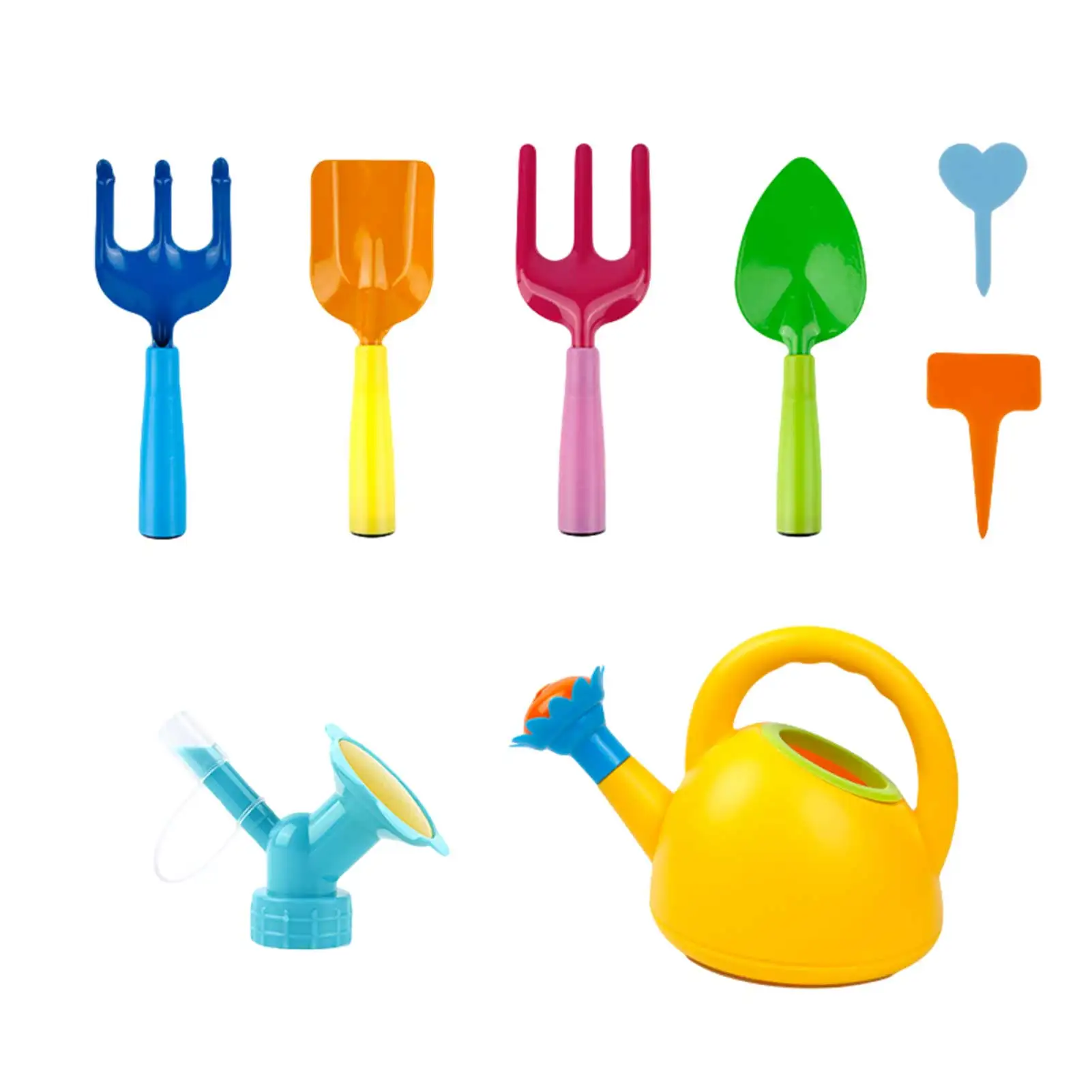 

Набор детских садовых ручных инструментов, многофункциональная мини-Лопатка для полива, садовые лопатки, грабли, лопатки, забавные наборы