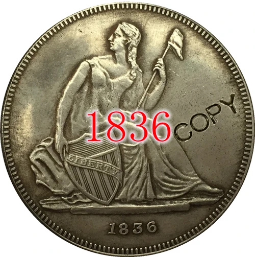 США 1836 доллар гобрехта копии монет | Дом и сад