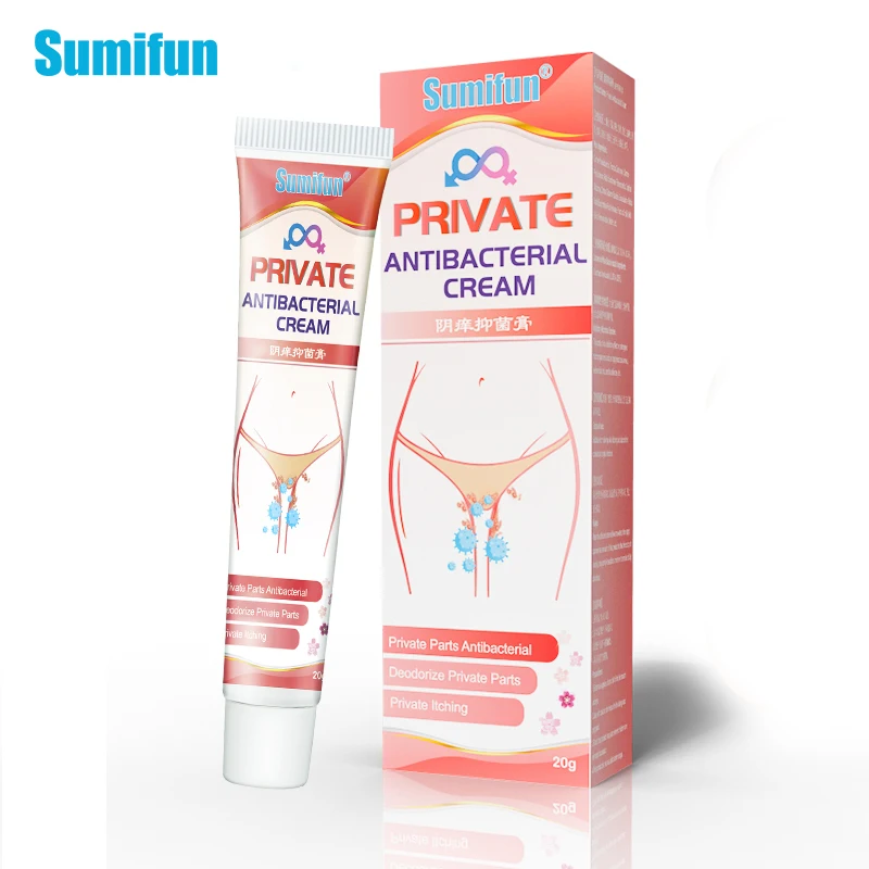 

1box Sumifun Antibacterial Cream Eczema Ointment Remove Odor Private Part Anti-Inflammatory Dermatitis Herbal Anti-itch Cream