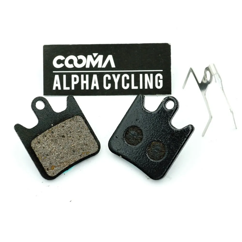 

2 Pairs MTB Bike Bicycle Semi Metal Resin Disc Brake Pads Spring For Hope Tech X2 Quieter Braking Semi-metallic Cycling Part