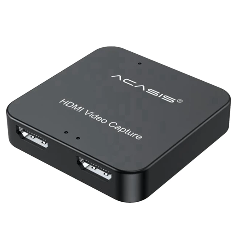 

Плата захвата ACASIS HDMI-совместимая коробка для записи видео в реальном времени Hd 4K1080P 60 рамка захвата коробка без драйвера установка