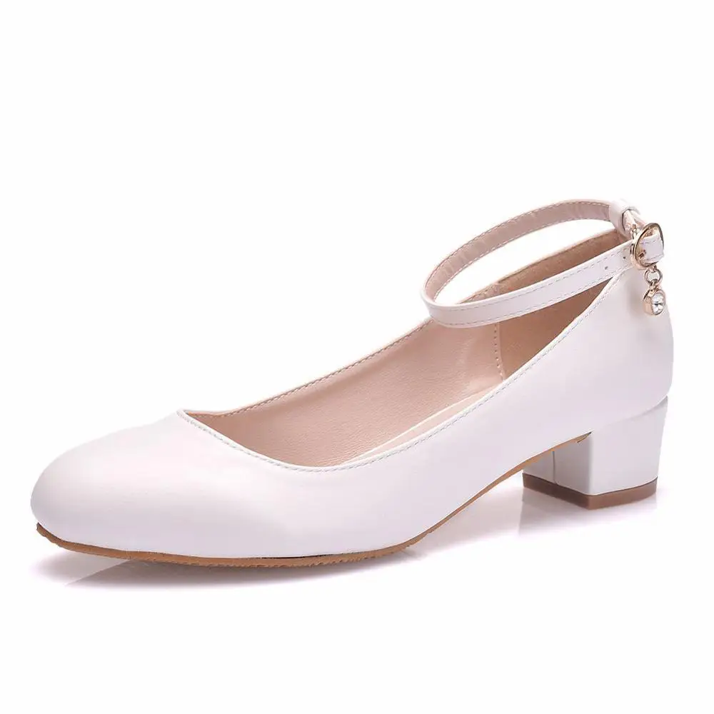 Туфли лодочки на низком каблуке 3 см тонкие туфли квадратном с круглым носком