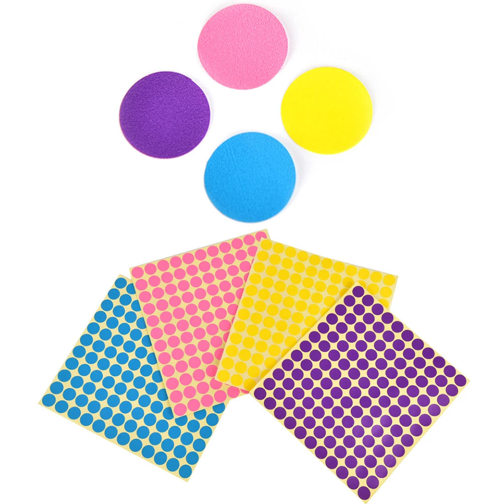 

132Pcs Colorful Pre-Printed Essential Oil Bottles Cap Lid Labels Round Circle Stickers For Young Living Oils Organizer