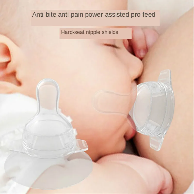 

Nipple shield, false nipples stick hollow breastfeeding resistance to bite nipple breasts, scabbard head auxiliary feeding artif