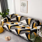 Геометрические эластичные чехлы для диванов для гостиной, универсальные эластичные фоточехлы для мебели, кресла, домашний декор