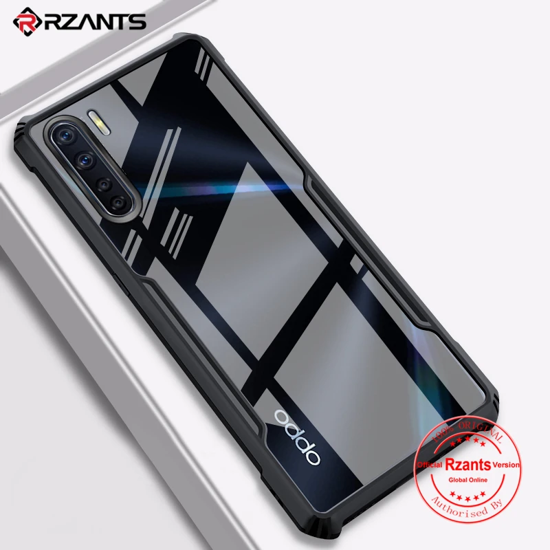 

Rzants For OPPO A91 Reno 3 Reno 4 4 Pro OPPO Reno 5 5 Pro Case Hard [Blade] Shockproof Slim Crystal Clear Cover funda Casing