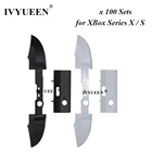 Кнопки спуска для бампера IVYUEEN 100, кнопки LB и RB шт., средняя планка, держатель для XBox Series S X XSX XSS контроллер Запчасти для ремонта, аксессуары