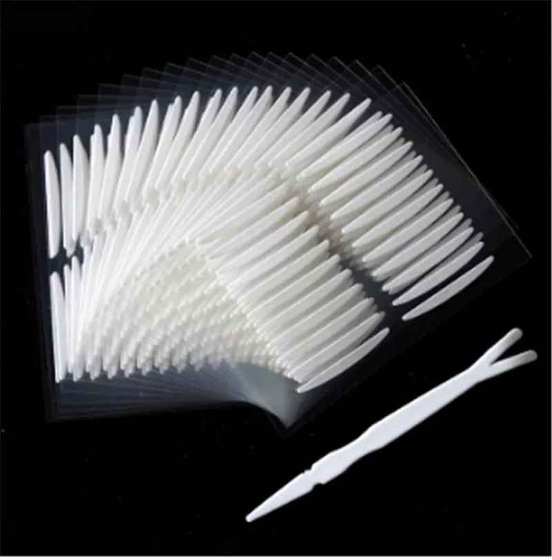 New 11 Pairs Invisible Double Eyelid Tape Sticker Beautiful Eyes Reflective Stickers For Women | Красота и здоровье