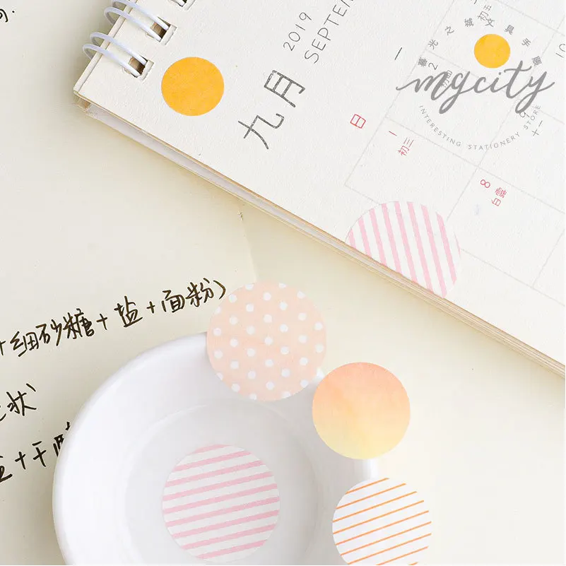 4 см широкий Kawaii Dot Васи клейкая лента Diy Скрапбукинг наклейка этикетка маскирующая лента