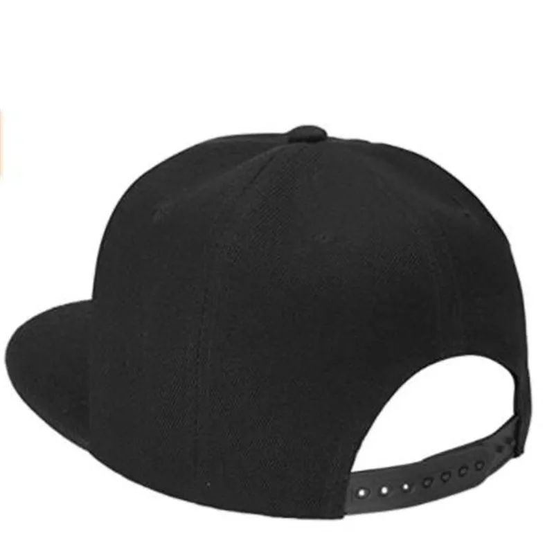 Кепка бейсболка Мужская однотонная с плоским козырьком от солнца в стиле хип хоп