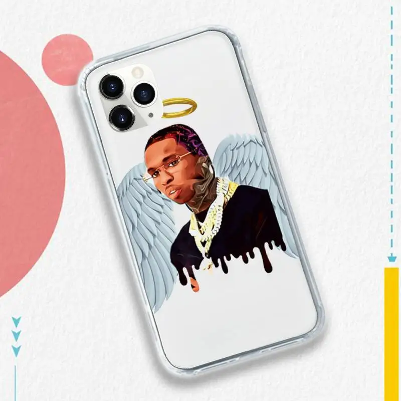 

POP SMOKE Rapper America Phone Case Transparent soft For iphone 5 5s 5c se 6 6s 7 8 11 12 plus mini x xs xr pro max