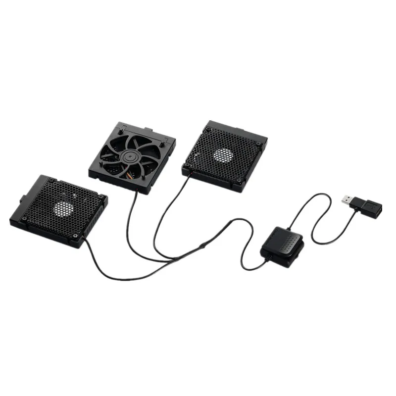 

Cooler Master U3 PLUS Black metal panel notebook cooler 3 mute fans Laptop Cooling Pad