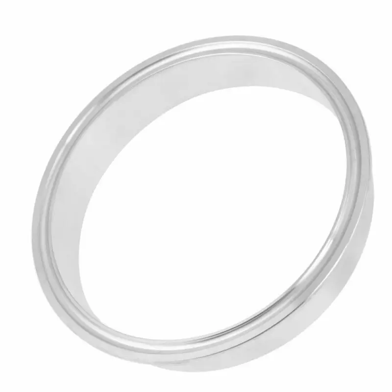 

4\"DN100 Welding Ferrule Clamp Gasket Replacement Set Stainless Steel+Silicone Connector Silver Practical