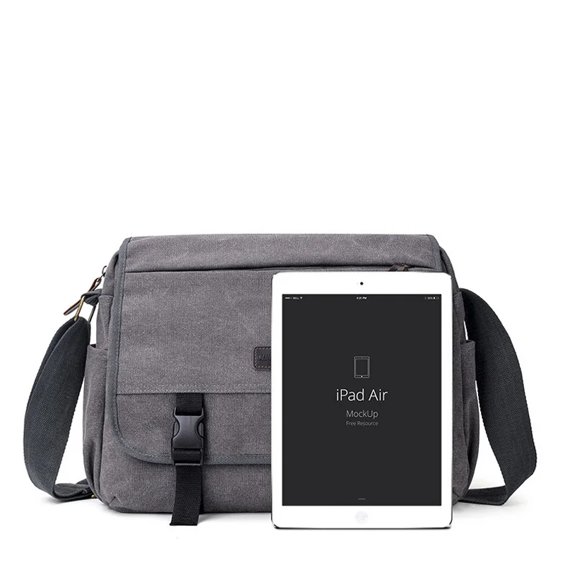 

Men Shoulder Bags Casual Canvas Bag Large Capacity Messenger Bag Fashion Messenger Bags for Male