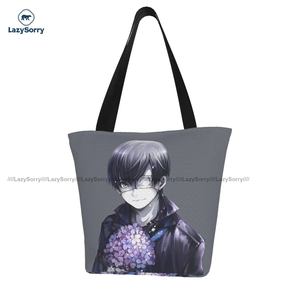 

Kaneki Ken Shopping Bag Office Student Handbag Fashion Vintage Polyester Bags
