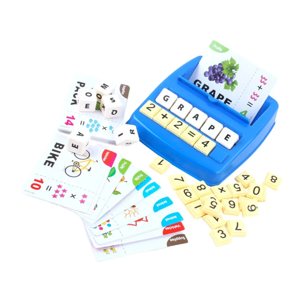 

1 Set Kids Matching Letter Games Spelling Games Early Educational Learning Toys