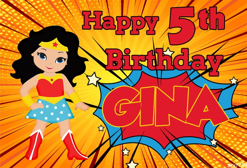 Виниловый фон для фотосъемки с изображением чудо женщины на заказ Фотофон