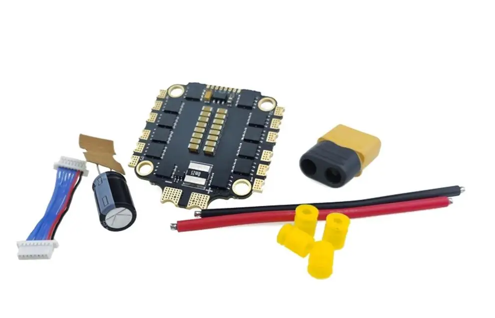 HAKRC 60A blheli _ 32 2-6S 4 в 1 UBEC бесщеточный ESC 30,5 мм Поддержка Dshot1200 для F4 F7 F722 F405 FC Stack RC Дрон FPV Racing