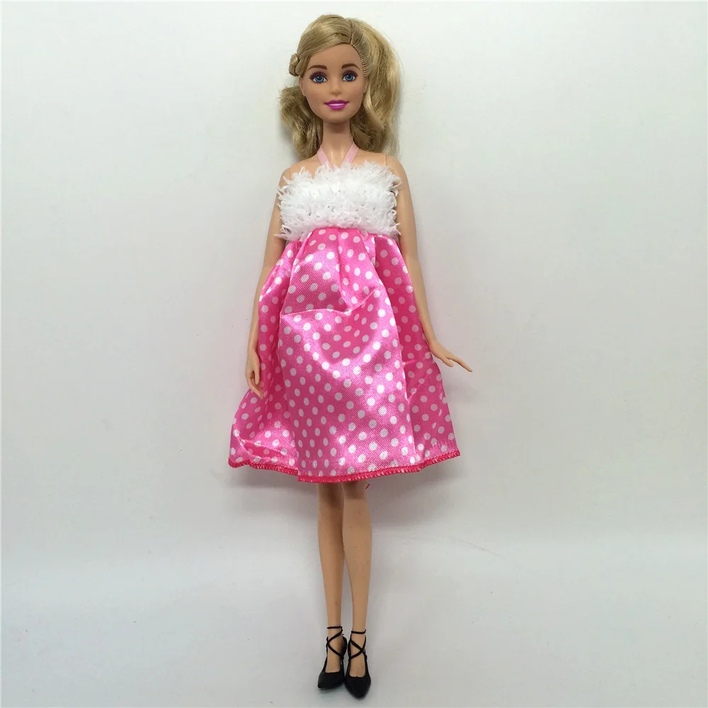 N-8 1-set Doll Clothes Girl DIY for 1/6 OOAK Beauty Doll's Dress A Brand Head As Gift If 3sets or More