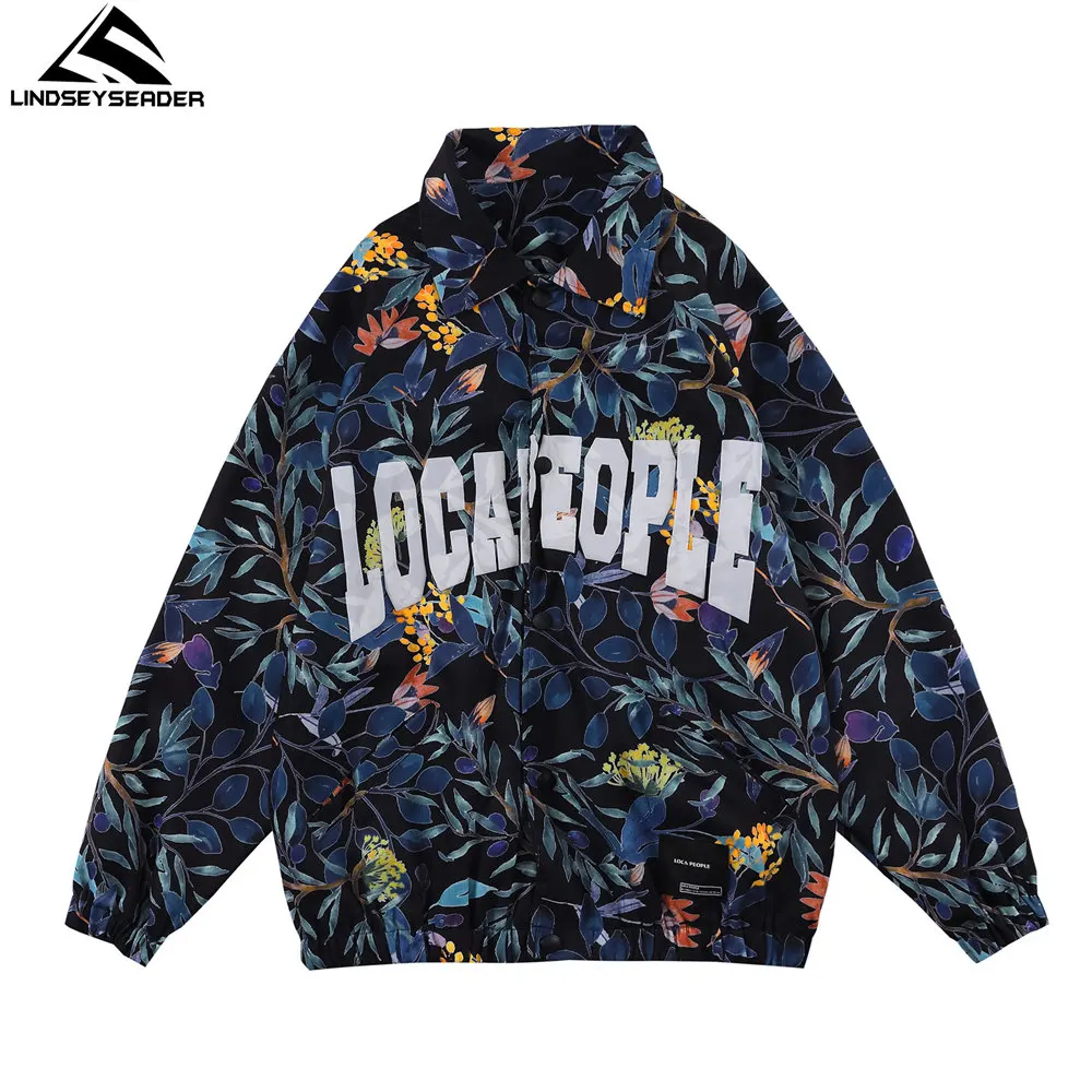 

Men's Jacket Baseball Uniform Embroidery Flocking Letters Cotton Fabric Single-breasted Harajuku Hip Hop Streetwear Coat