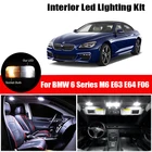 Для BMW 6 серий M6 E63 E64 F06 Gran Coupe трансформируемая CAN-шина автомобильные светодиодсветодиодный внутренние лампы автомобильная Карта Купол для чтения светильник комплект