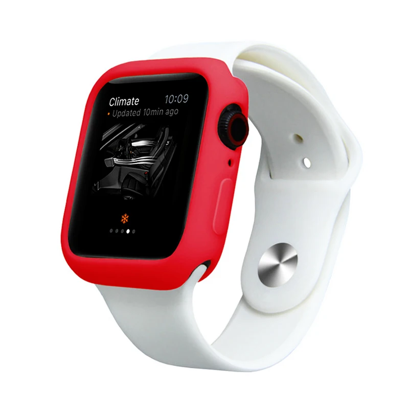Чехол для часов Apple watch чехол 4 5 44 мм 40 42 38 iWatch 5/4/3/2/1 Защита бампера устойчивый к