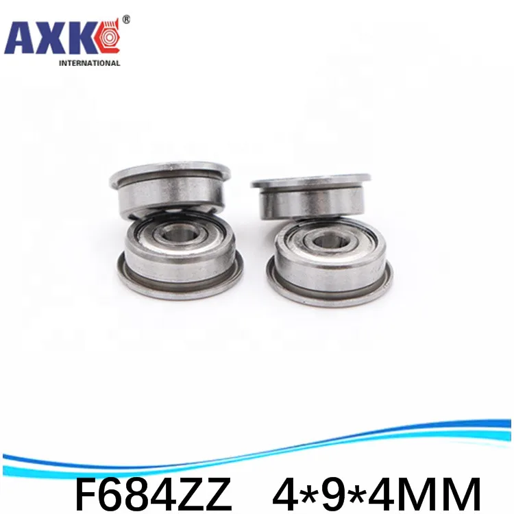 

F684 F684-ZZ F684ZZ F684-2Z F684Z zz z 2z DDLF-940ZZ Flanged Flange Deep Groove Ball Bearings 4 x 9 x 4mm High Quality