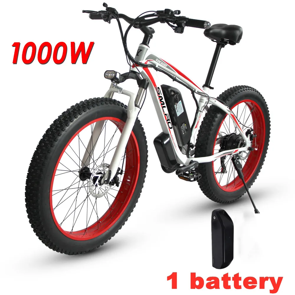 26 дюймовый Электрический велосипед 1000w Мощный мотор 15ah переменной скорости smart