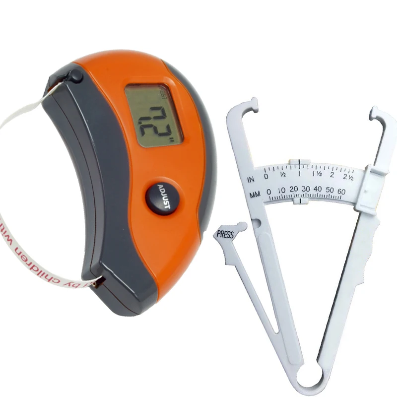 

Digital Measuring Tape Accurately body measuring tape Measures 8 Body Part Circumferences digital measure tape body fat caliper