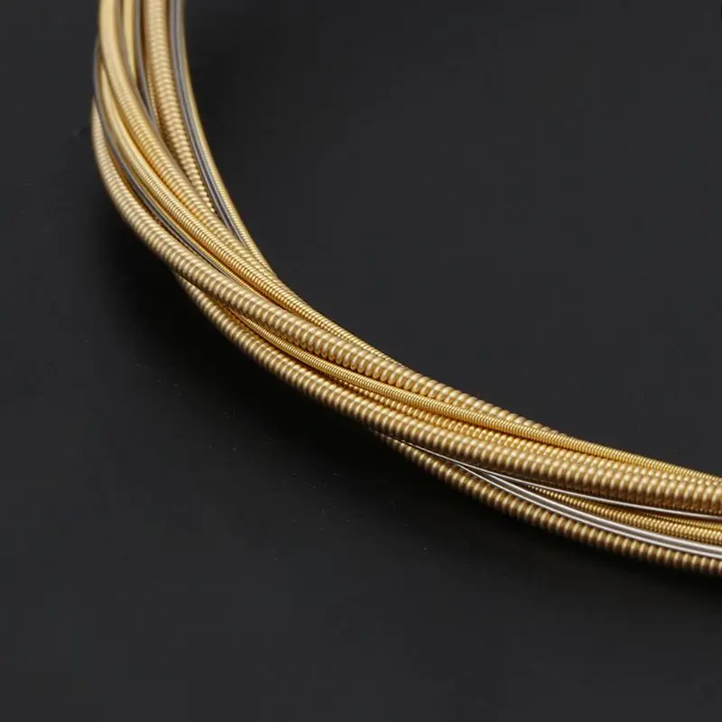 

Alice AW432 6pcs/set Acoustic Guitar Strings 011-052/012-053 Copper Alloy Wound