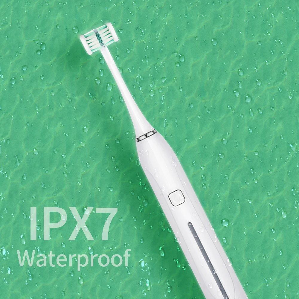 Щетка Зубная ультразвуковая с зарядкой от USB 5 режимов 3 в 1|Электрические зубные