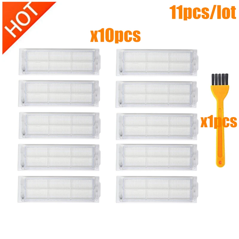 HEPA Filter for Xiaomi Mi Robot Vacuum Mop Pro STYJ02YM Conga3490 Viomi V2 PRO V3 SE V-RVCLM21B Cleaner Parts accessories | Бытовая