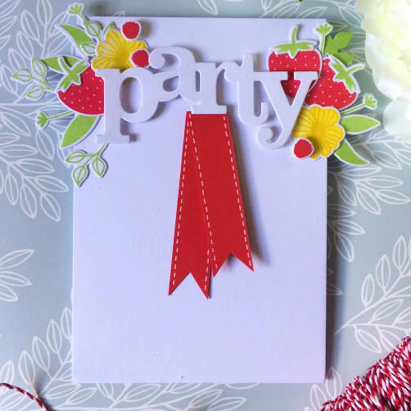 Вечерние высечки для открыток вечерние скрапбукинга металлические новинка