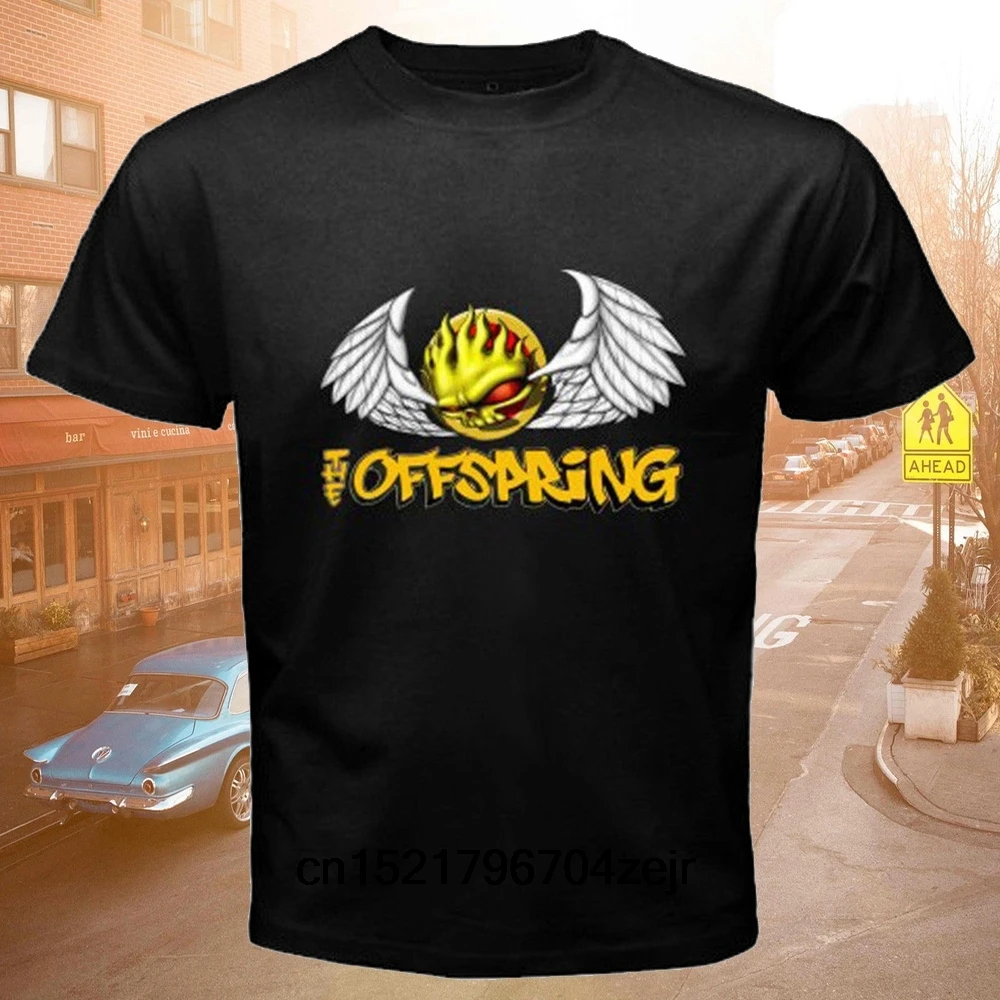 Мужская футболка рок-группа Череп Логотип s черная новинка для мужчин |