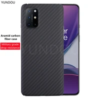 real carbon fiber phone case for oneplus 8t aramid fiber armor material light thin for oneplus 8t protective shell frosted feel