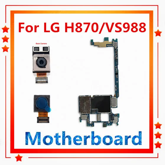 Для LG G6 материнская плата разблокированная для LG G6 H870 H870DS VS988 материнская плата логическая плата Android протестированная панель Замена задней камеры