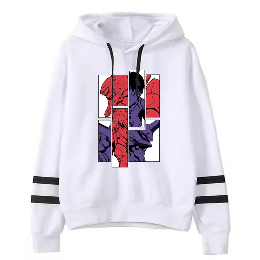

Anime Hoodies Harajuku Style Eva Printing Top Loose Casual Pullover