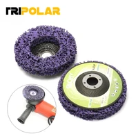 1pcsset 10016mm12522mm11522mm poly strip disc abrasive wheel paint rust removal clean for angle grinder 46 grit