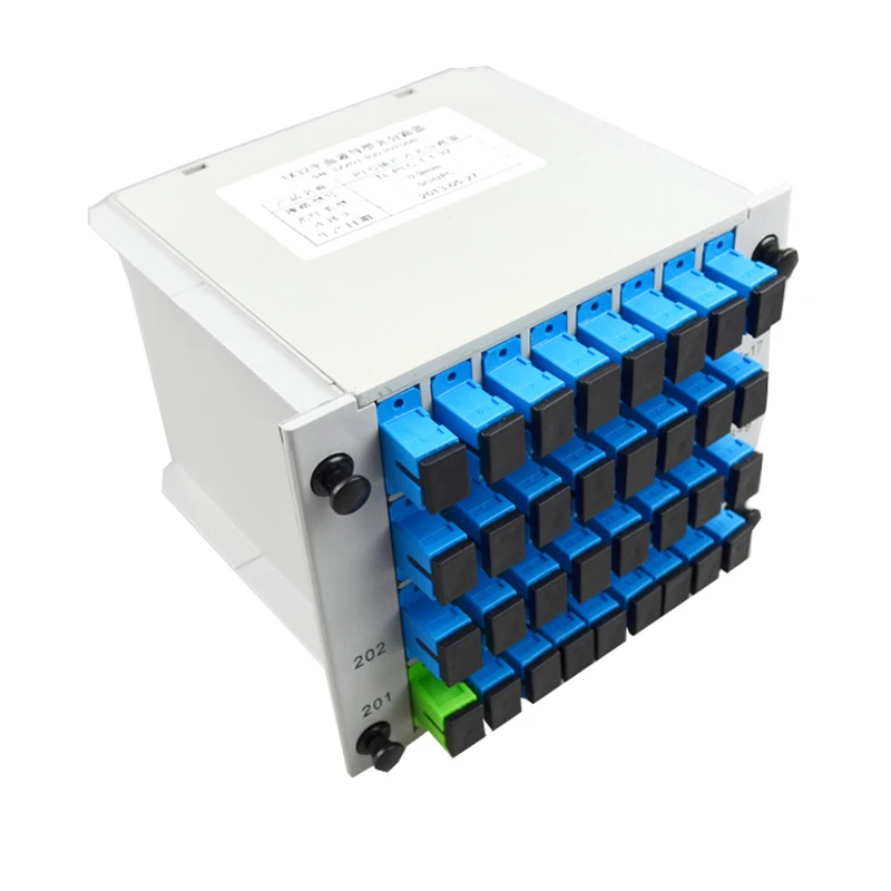 PLC 1X32 Single mode splitter LGX  Fiber Optical Box 1x32 PLC Splitter box FTTH PLC Splitter 1x32 with SC/UPC connector