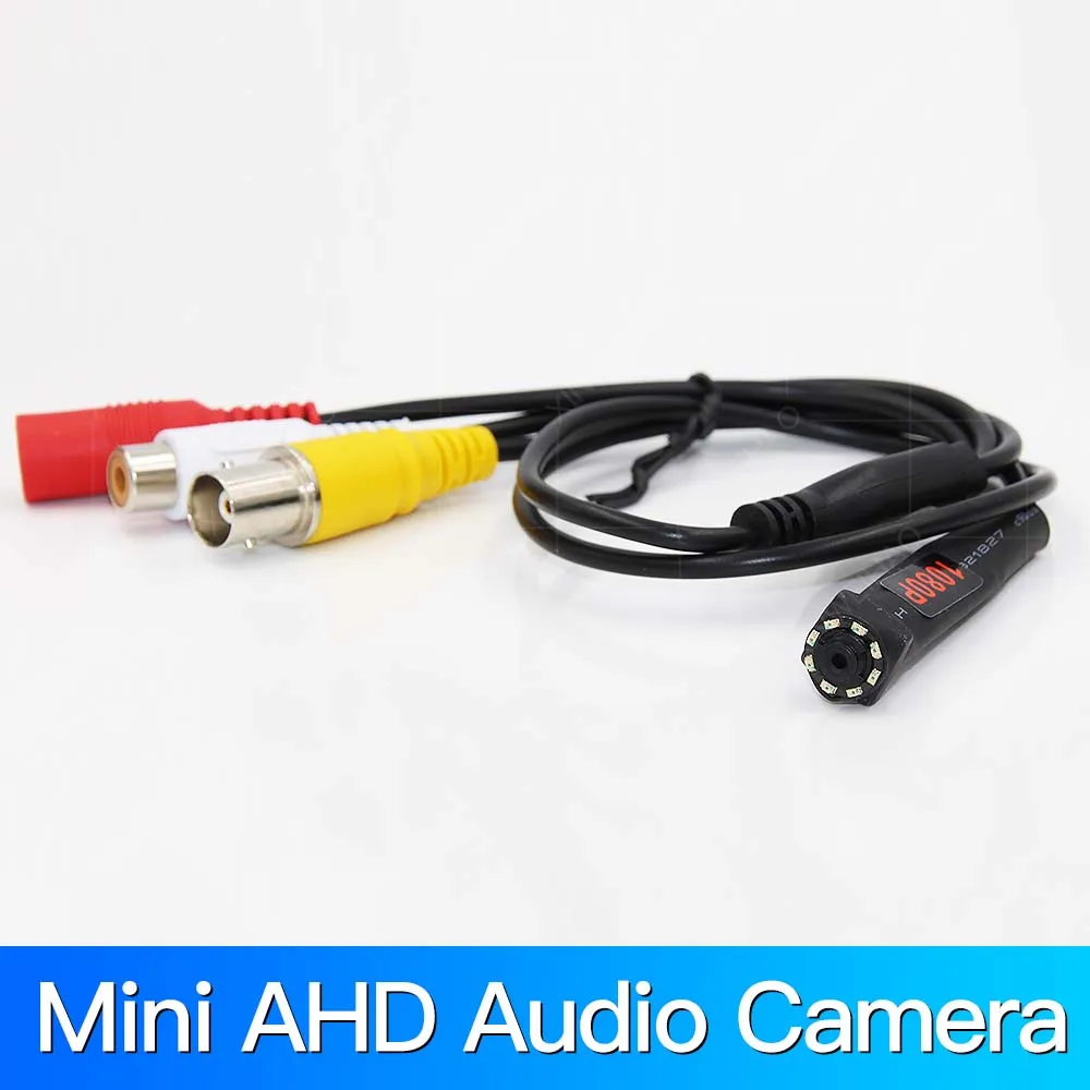 AHD самая маленькая мини 1080P 2MP Проводная система видеонаблюдения цветная камера