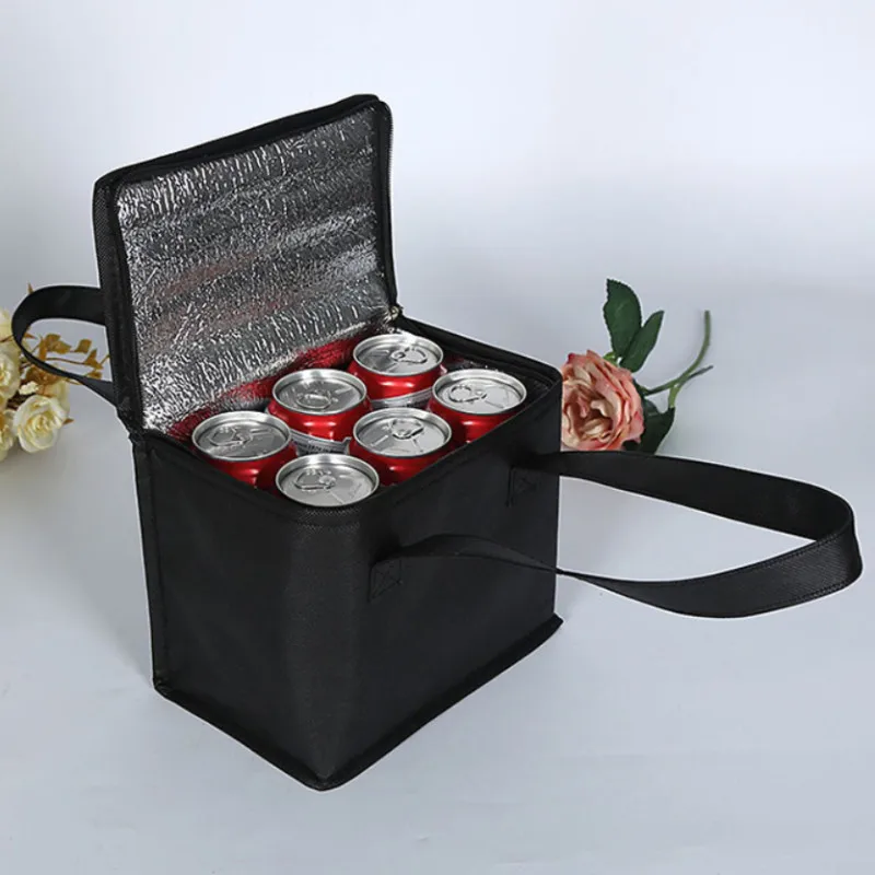 Сумка холодильник для ланча изоляционная складная переносная сумка пикника