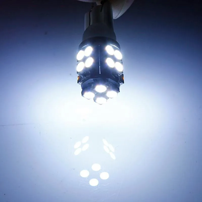 24 v 100 шт T10 1210 20 SMD 3528 Светодиодный W5W 501 168 сигнальный фонарь открытой двери для