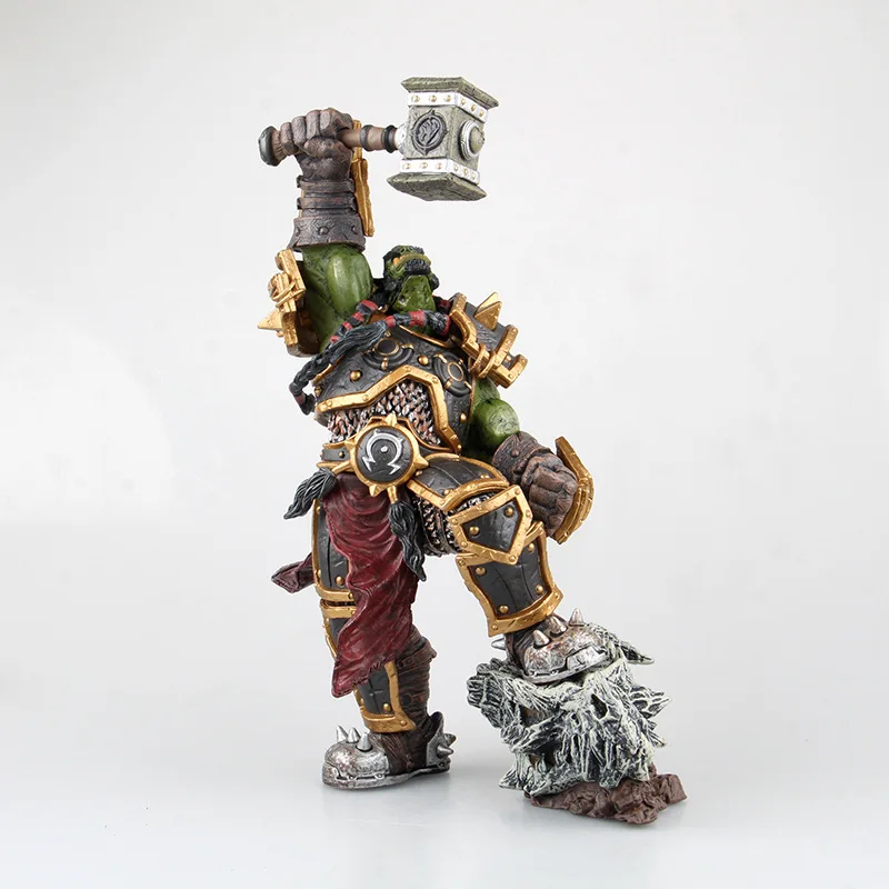 26 см DC WOW Thrall The Orc Shamman экшн фигурка игрушки кукла ПВХ ACGN Коллекционная модель