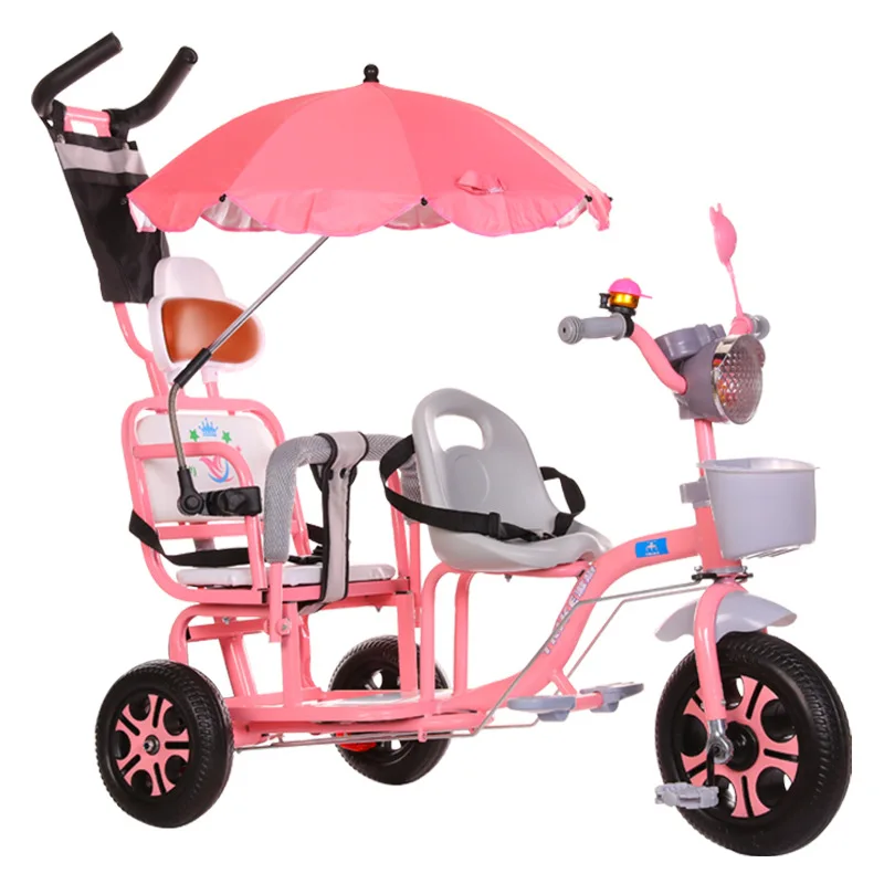 Двухместная коляска детские коляски Детские двухколесные велосипеды