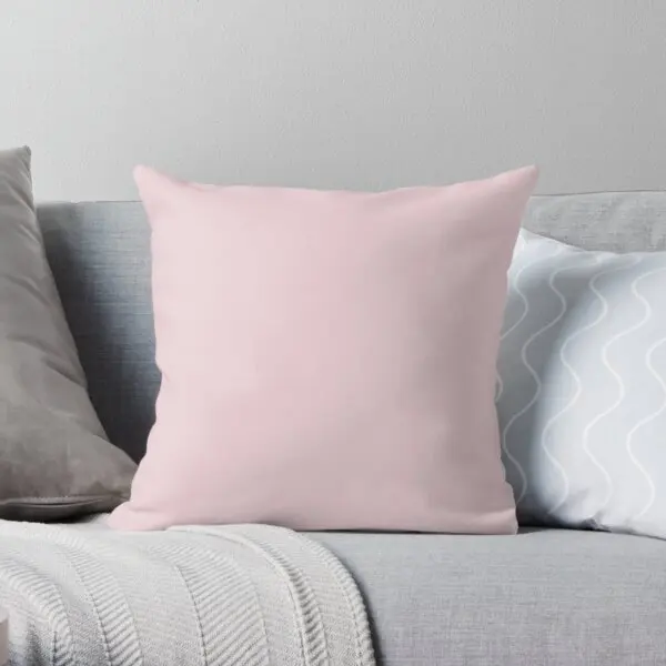 

BEAUTIFUL COLORS BLUSH PINK COTTON C Soft Decorative Throw Pillow Cover for Home Pillows NOT Included