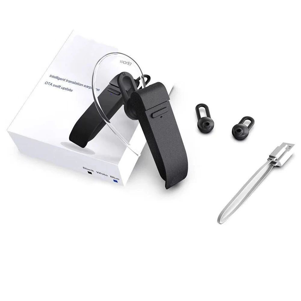 Умные двухрежимные переводные наушники беспроводные Bluetooth 23 языка перевод для